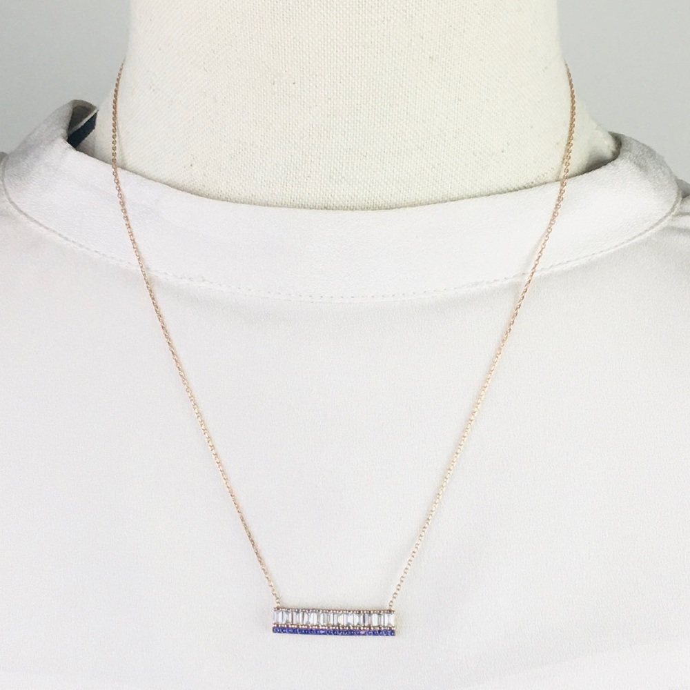 NWT Line Handmade Sterling Silver Necklace